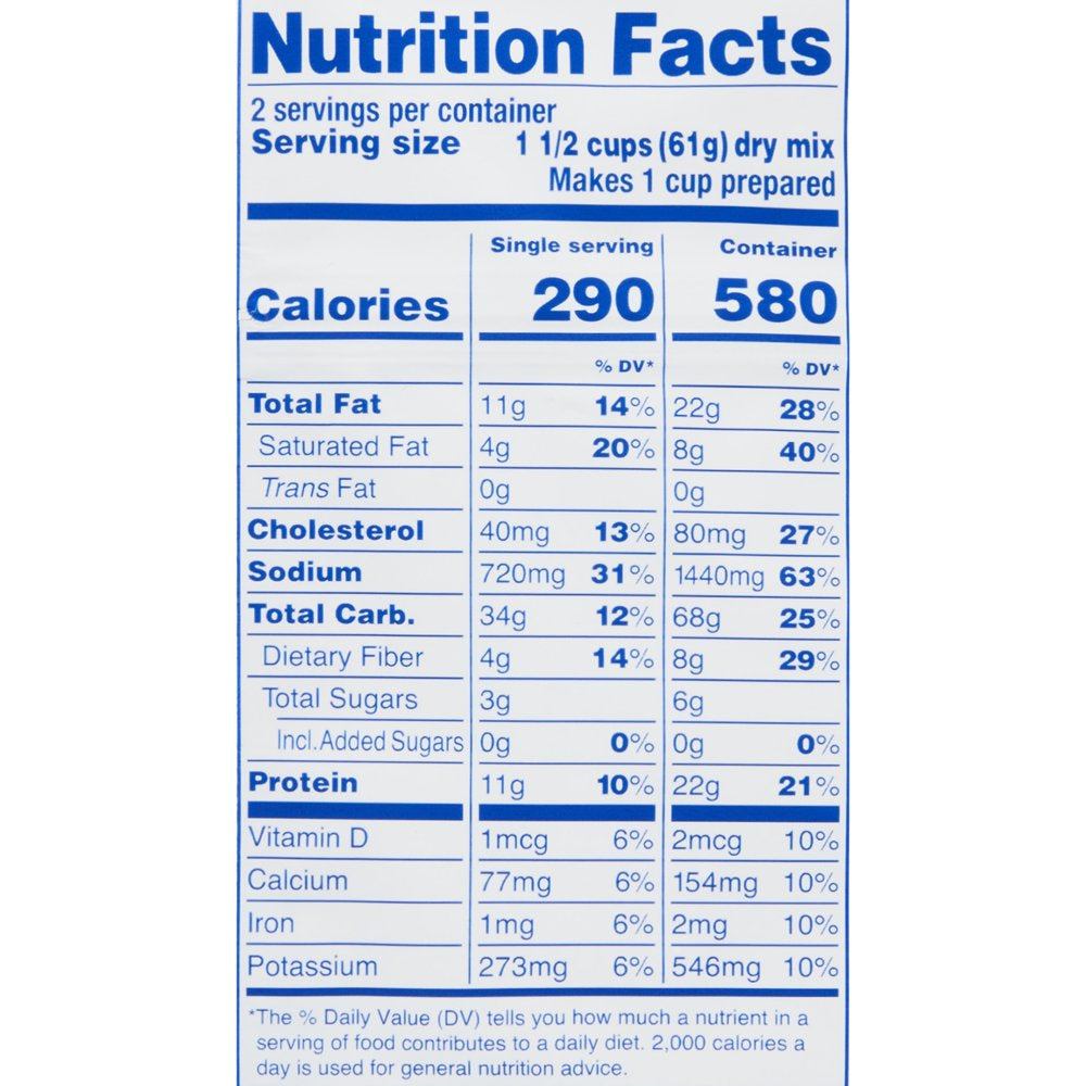 Beef Stroganoff W/Noodles, Freeze-Dried Food, 2 Servings