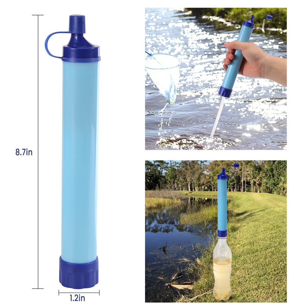 Compact 3-Stage Water Filter: Essential Camping and Travel Gear