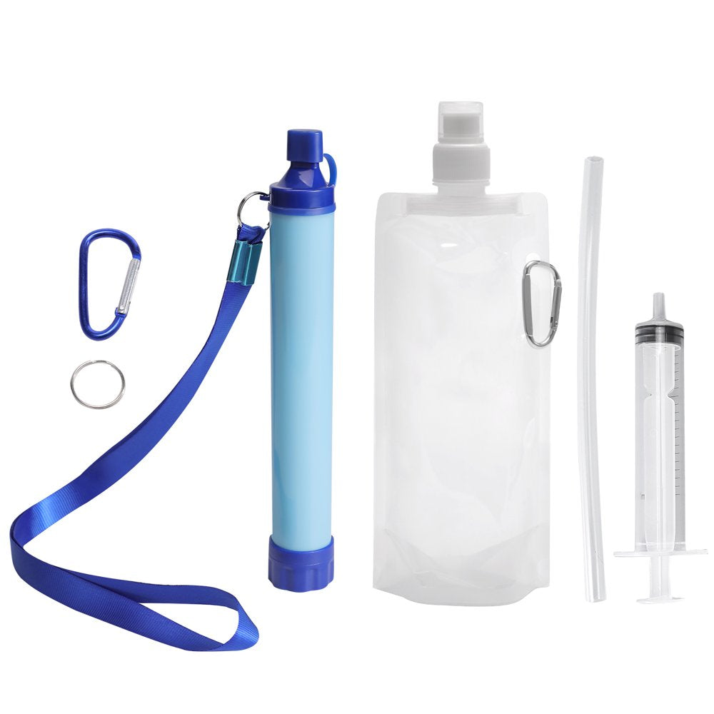 Compact 3-Stage Water Filter: Essential Camping and Travel Gear
