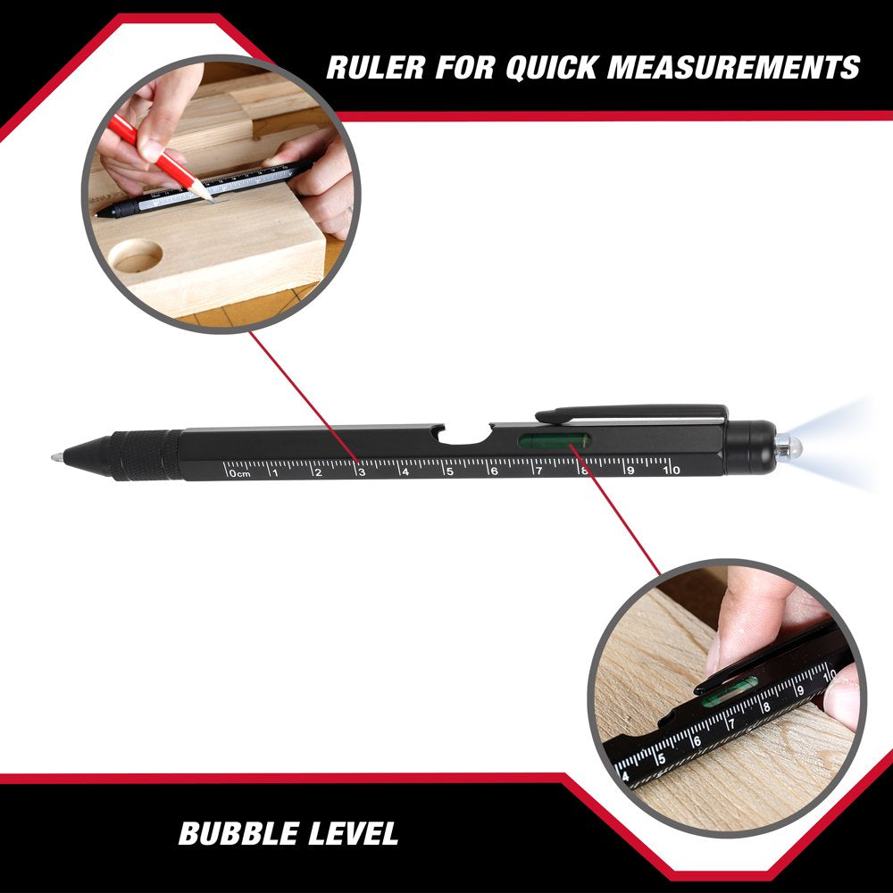 Engineered Elegance: Unleash the Power of our 8-In-1 Multi-Tool Pen for Precision and Practicality!